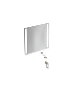 Hewi 801 tilting light mirror LED 801.01.40086 600x540x6mm, sand