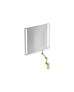 Hewi 801 tilting light mirror LED 801.01.40074 600x540x6mm, apple green