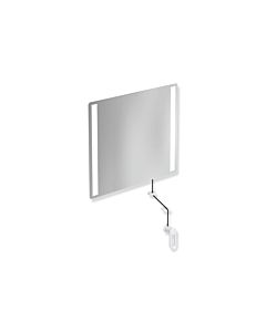 Hewi 801 tilting light mirror LED 801.01B40098 600x540x6mm, matt, signal white