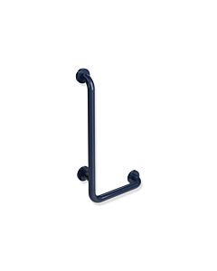 Hewi 801 angled handle 801.22.10650 600 x 300 mm, steel blue, aluminum core