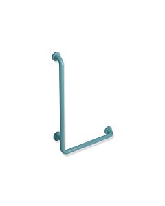 Hewi 801 angled handle 801.22.13055 480 x 750 mm, aqua blue