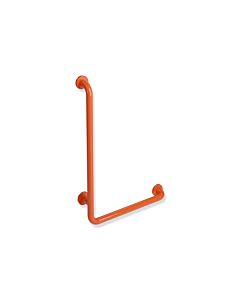 Hewi 801 poignée coudée 801.22.13636 750 x 500 mm, corail, âme en aluminium