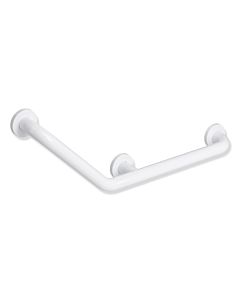 Hewi 801 angled handle 801.22.20698 signal white, 135 degrees, 283x620mm, aluminum core