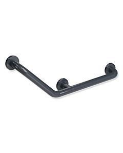 Hewi 801 angled handle 801.22.20692 anthracite gray, 135 degrees, 283x620mm, aluminum core