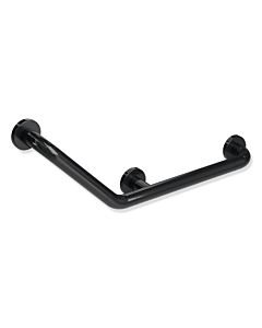 Hewi 801 angled handle 801.22.20690 deep black, 135 degrees, 283x620mm, aluminum core