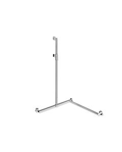 Hewi System 900 Duschhandlauf 900.35M36040 1250 x 800 x 800 mm, Ausführung rechts, chrom