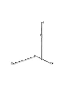 Hewi Rampe de douche System 900 900.35M30740 1250 x 765 x 965 mm, version gauche, chromé