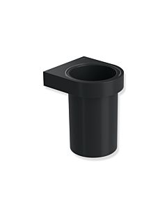 Hewi System 800 cup 800.04.11060CV Halter et cup noir mat profond, revêtement par poudre