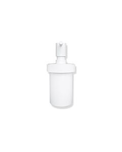 Hewi System 800 Seifenspender 800.06.11060AS Halter et coupe blanc mat, avec Halter
