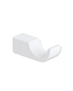 Hewi System 800 towel hook 800.90.01260DX 50 mm, matt white