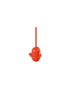 Hewi 477 toilet brush set 477.20.10036 coral, wall mounting