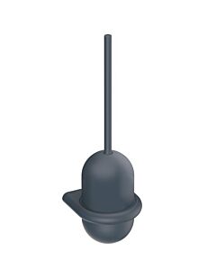 Hewi 477 toilet brush set 477.20B10092 141x470x140mm, wall mounting, matt, anthracite grey