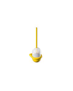 Hewi 477 toilet brush set 477.20.1000518 top part matt white, senfgelb , wall mounting
