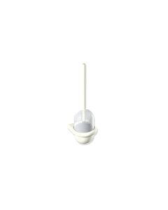 Hewi 477 ensemble de brosses de toilette 477.20B1000599 141x470x140mm, partie supérieure mat blanc , montage mural, mat, blanc pur