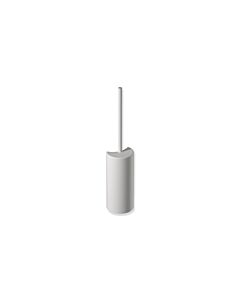 Hewi 477 toilet brush set 477.20B20097 d= 110x250mm, free-standing, matt, light grey