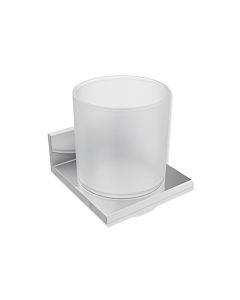 Hewi System 900 Q tasse en verre 900Q04.00040 chromé , avec Halter en métal