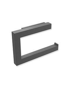 Hewi System 900 Q WC porte-papier 900Q21.00060SC revêtement en poudre gris foncé perle mica mat profond, en acier inoxydable, pliable, 140x90x22mm