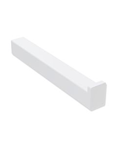 Hewi System 900 Q porte-papier de réserve 900Q21.00360DX revêtement en poudre blanc mat profond, en acier inoxydable, 15x20x122mm