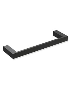 Hewi System 900 Q towel rail 900Q30.00060DC powder-coated black deep matt, made of stainless steel, 250x20x70mm
