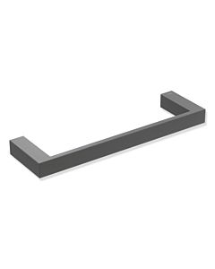 Hewi System 900 Q towel rail 900Q30.00060SC powder-coated dark gray pearl mica deep matt, made of stainless steel, 250x20x70mm