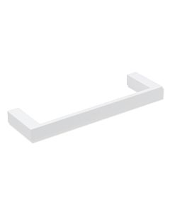 Hewi System 900 Q porte-serviettes 900Q30.00060DX revêtement par poudre blanc mat profond, en acier inoxydable, 250x20x70mm