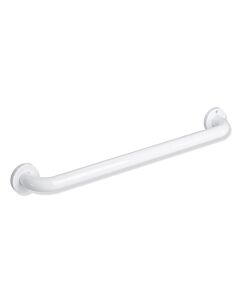 Hewi 477 active + Badetuchhalter 477.30D31098 800mm, signal white, antimicrobial, steel insert
