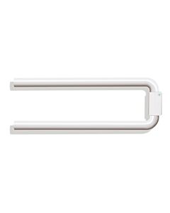 Hewi 477 actif + porte-serviettes 477.09D10098 antimicrobien, 2 pièces, plastique blanc signal
