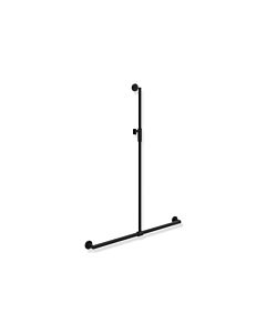 Hewi System 900 shower handrail 900.35M43160CV 1250 x 965 x 965 mm, powder-coated black deep matt