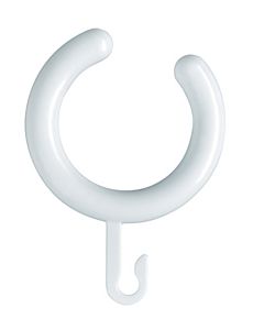 Hewi Vorhangringe 801.34.E0198 signalweiß, 5 Stück