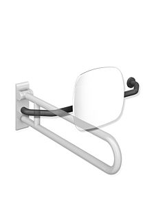 Hewi 801 Rückenstütze 801.51.9271R92 Wandabstand 230mm, rechts, Lehne signalweiß, anthrazitgrau