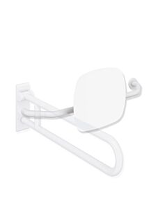 Hewi 801 dossier 801.51.9271R98 distance au mur 230mm, droite, dossier blanc signal, blanc signal