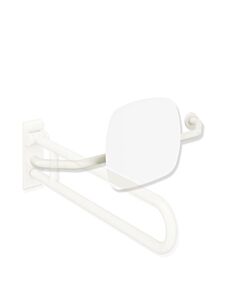Hewi 801 dossier 801.51.9271R99 distance au mur 230mm, droite, dossier blanc signal, blanc pur