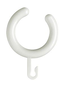 Hewi Vorhangringe 801.34.E0199 reinweiß, 5 Stück