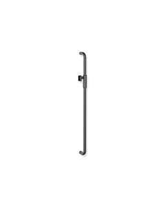 Hewi Series 480 Shower head holder rail 480.33M00160ER powder-coated dark grey pearl mica deep matt - black matt, 90 cm, with magnetic shower head holder