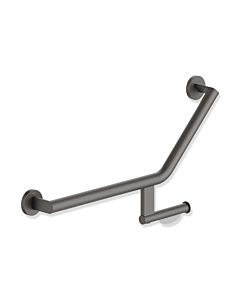 Hewi système 900 900.22.30360SC 620 x 283 mm, acier inoxydable peint par poudrage gris foncé perle mica profond mat, gauche