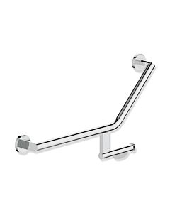 Hewi système 900 900.22.33340 620 x 283 mm, acier inoxydable chromé, gauche