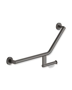 Hewi système 900 900.22.33360SC 620 x 283 mm, acier inoxydable peint par poudrage gris foncé perle mica profond mat, gauche