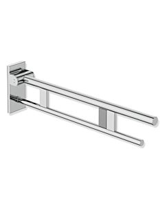 Hewi System 900 mobile support arm 900.50.42340 projection 750 mm, chrome-plated stainless steel, right, radio flush trigger