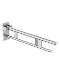 Hewi System 900 mobile support arm 900.50.423XA projection 750 mm, satin stainless steel, right, flush trigger radio