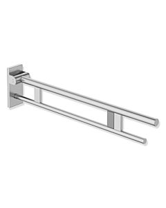 Hewi System 900 mobile support arm 900.50.425XA projection 900 mm, satin stainless steel, right, flush trigger radio