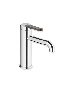 Mitigeur de lavabo Hewi AQ477 AQ1.12M1134084 sans bonde, chromé, poignée couleur umbra