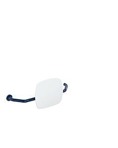 Hewi 801 backrest 801.51.9271L50 distance to wall 230mm, right, backrest signal white, steel blue