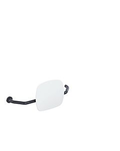 Hewi 801 dossier 801.51.9271L92 distance au mur 230mm, droite, dossier blanc signal, gris anthracite