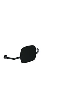Hewi 801 backrest 801.51.9273L90 distance to wall 230mm, right, backrest jet black, jet black