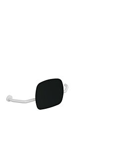 Hewi 801 backrest 801.51.9273L98 distance to wall 230mm, right, backrest jet black, signal white