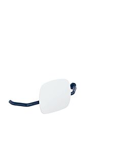 Hewi 801 backrest 801.51.9271R50 distance to wall 230mm, right, backrest signal white, steel blue