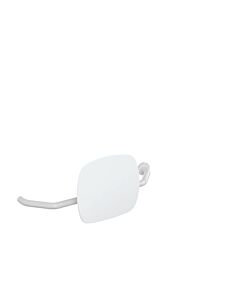 Hewi 801 dossier 801.51.9271R98 distance au mur 230mm, droite, dossier blanc signal, blanc signal