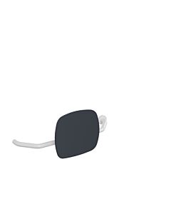Hewi 801 Rückenstütze 801.51.9272R98 Wandabstand 230mm, rechts, Lehne anthrazitgrau, signalweiß