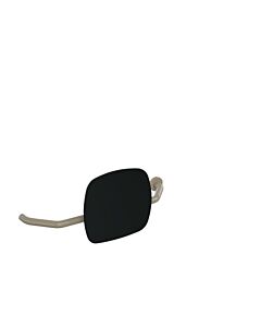 Hewi 801 dossier 801.51.9273R86 distance au mur 230mm, droite, dossier noir jais, sable
