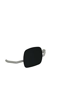 Hewi 801 Rückenstütze 801.51.9273R95 Wandabstand 230mm, rechts, Lehne tiefschwarz, felsgrau